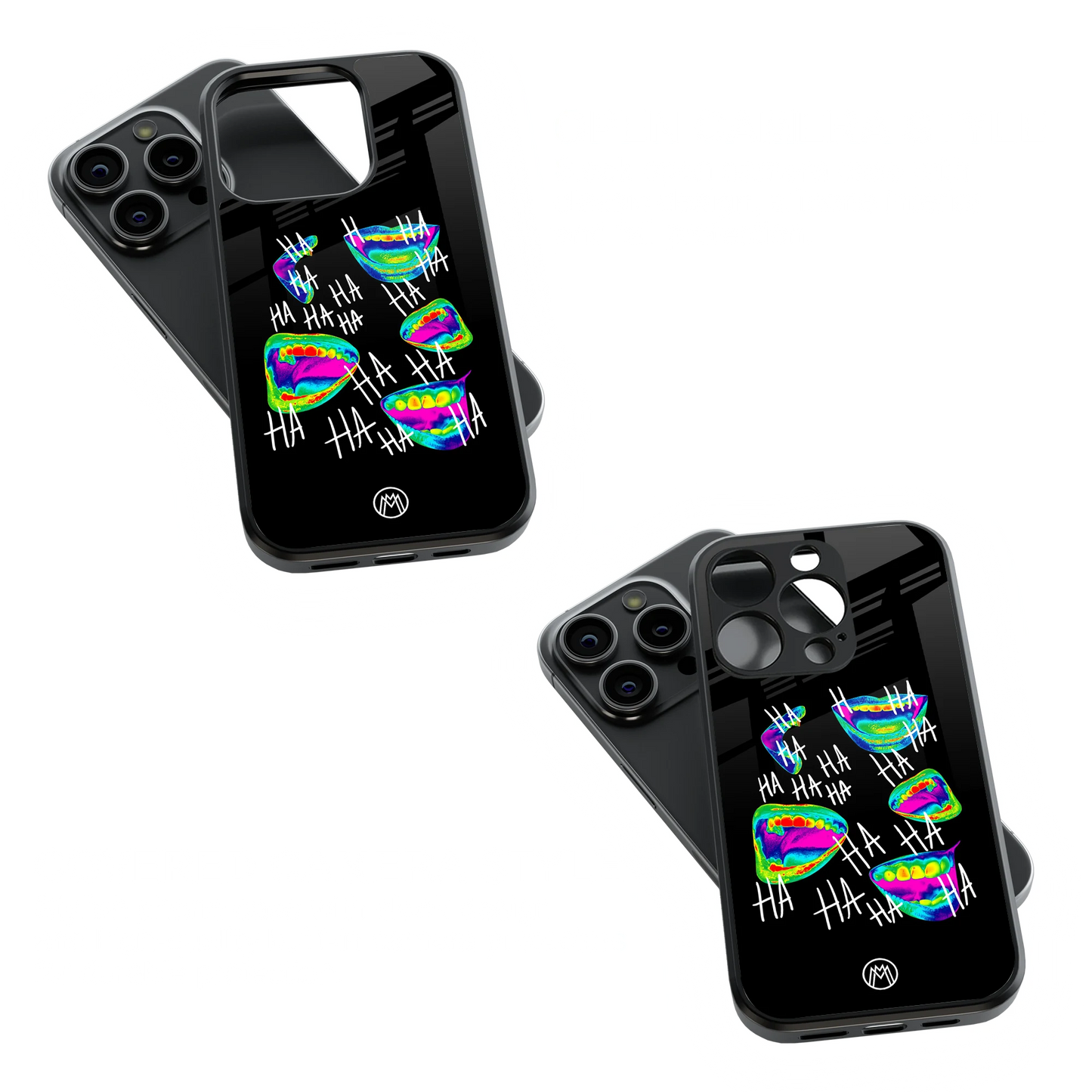 Trendy Glass Back Mobile Case for iPhone, Samsung, Redmi, OnePlus, Google Pixel, Motorola
