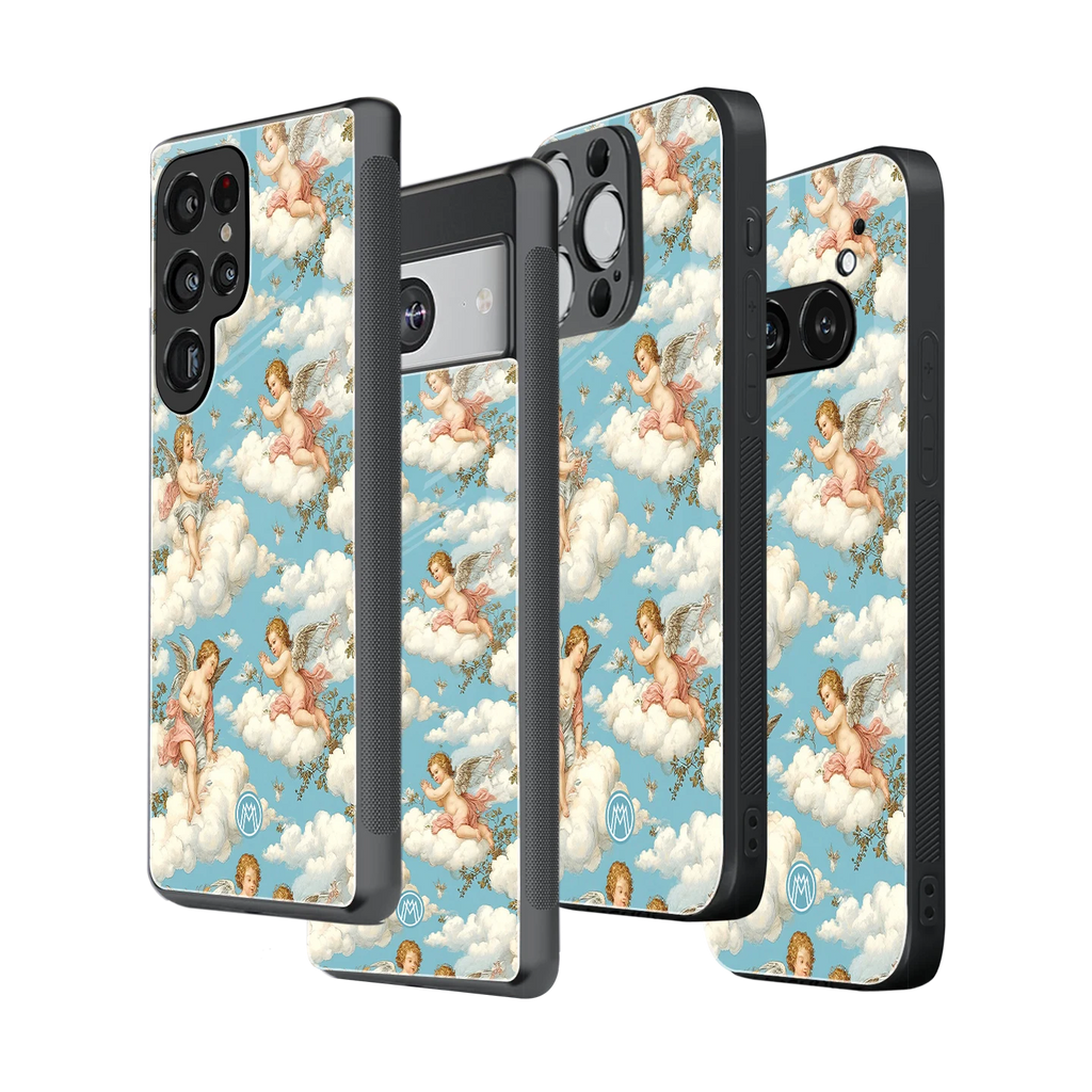 Stylish Glass Back Case for All Smartphones iPhone, Samsung, OnePlus, Pixel, Redmi, Oppo, Vivo, Motorola