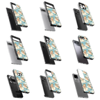 Durable Glass Back Mobile Case for iPhone, Samsung, OnePlus, Google Pixel, Redmi, Vivo, Oppo