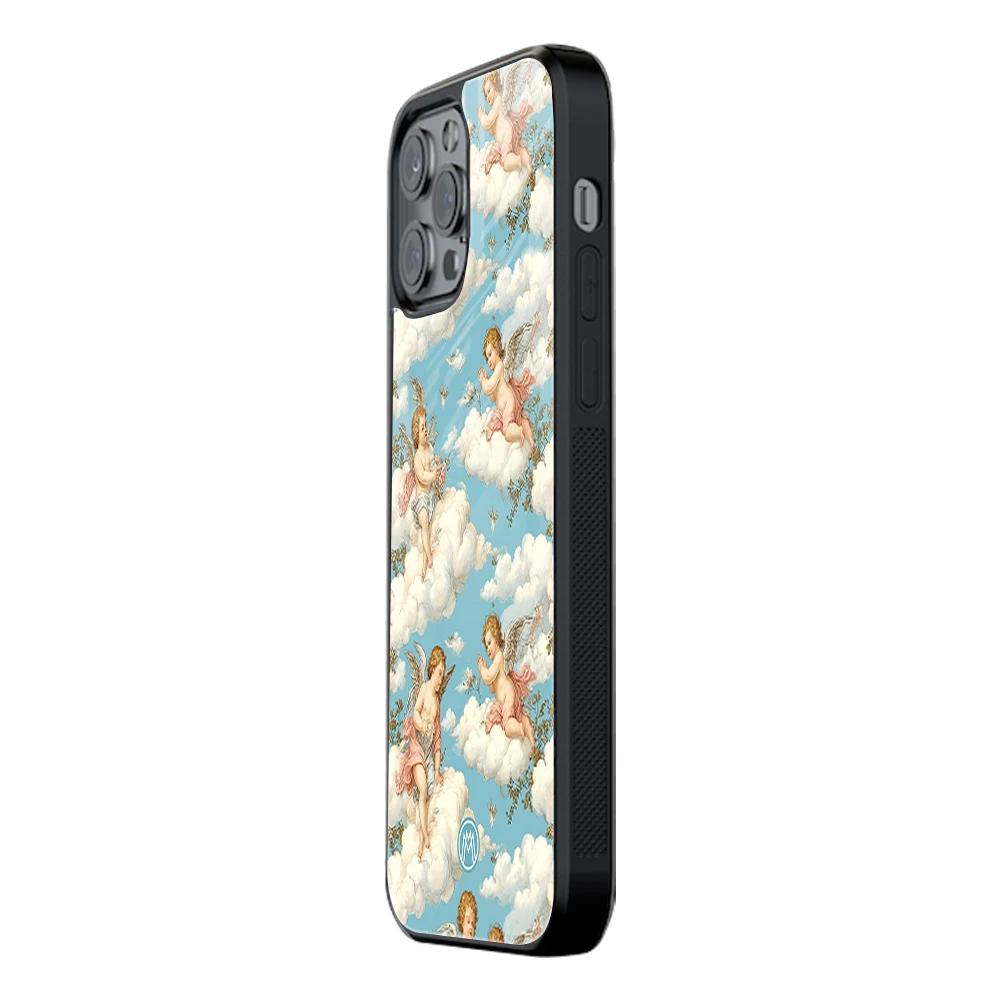 Slim Glass Back Phone Case for Multiple Brands iPhone, Samsung, Redmi, OnePlus, Oppo, Vivo