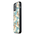 Slim Glass Back Phone Case for Multiple Brands iPhone, Samsung, Redmi, OnePlus, Oppo, Vivo