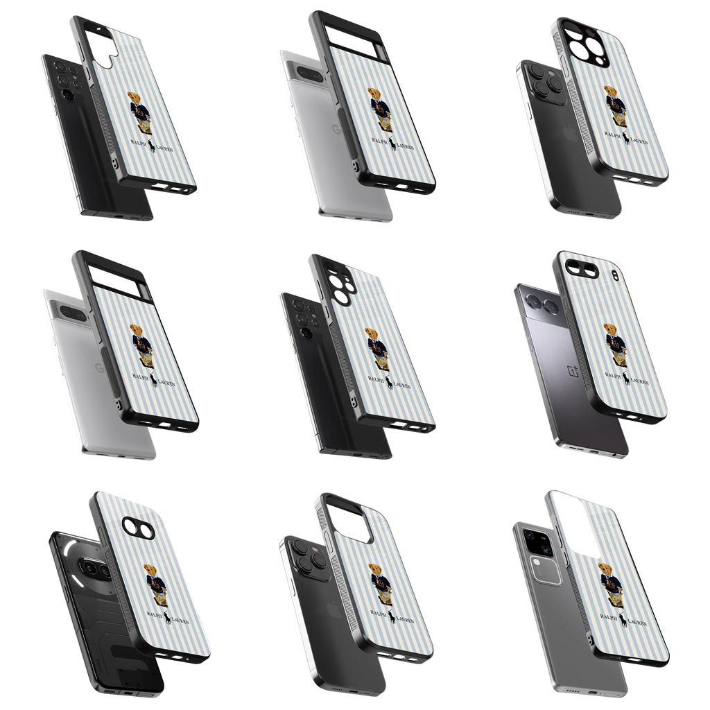 Durable Glass Back Mobile Case for iPhone, Samsung, OnePlus, Google Pixel, Redmi, Vivo, Oppo