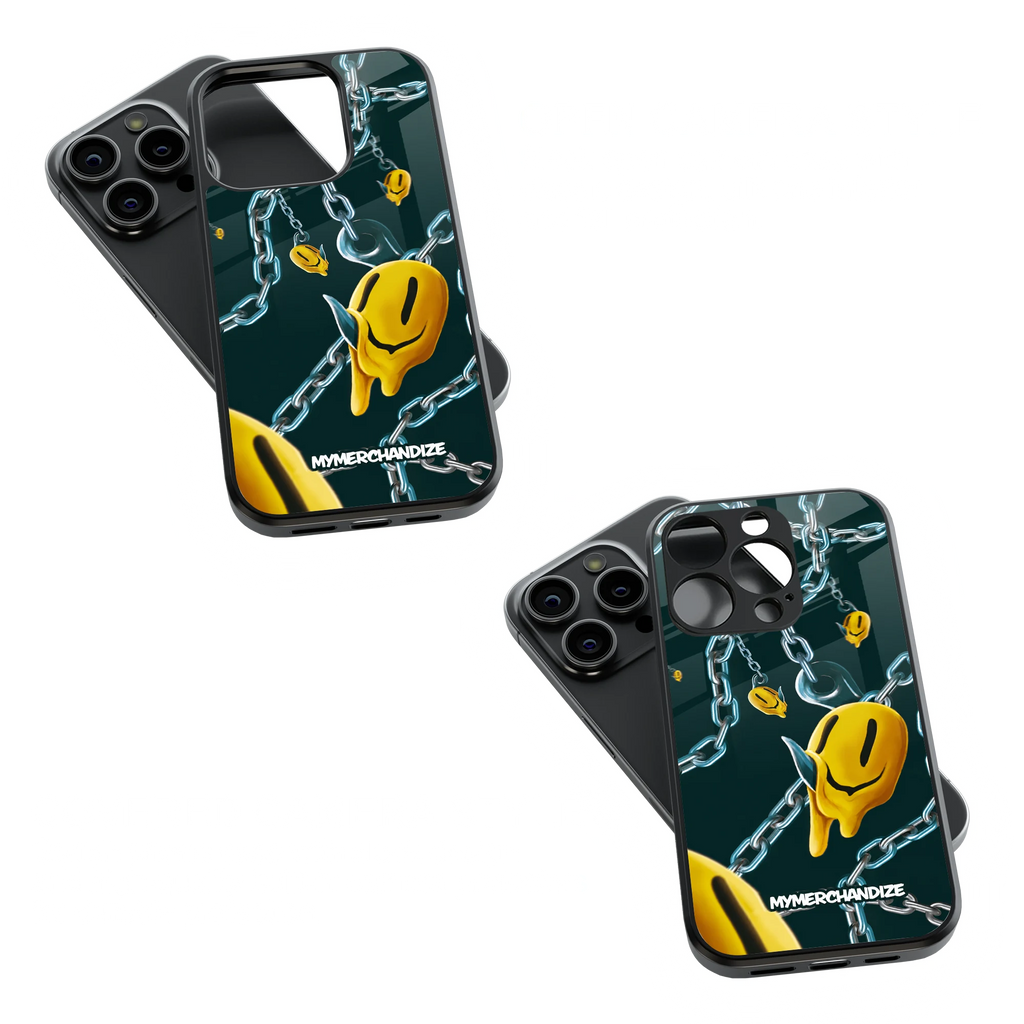 Trendy Glass Back Mobile Case for iPhone, Samsung, Redmi, OnePlus, Google Pixel, Motorola