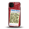 happy hour back phone cover | glass case for iphone 15 plus