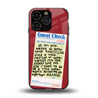 happy hour back phone cover | glass case for iphone 14 pro