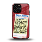 happy hour back phone cover | glass case for iphone 16 pro max