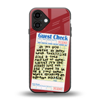 happy hour back phone cover | glass case for iphone 16