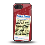 happy hour back phone cover | glass case for iphone 16e