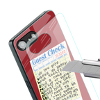 happy hour back phone cover | glass case for iphone 16e