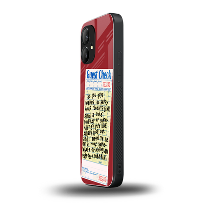 happy hour back phone cover | glass case for nothing phone 1