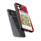 happy hour back phone cover | glass case for nothing phone 2