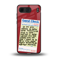 happy hour back phone cover | glass case for oneplus nord 4