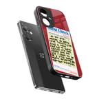 happy hour back phone cover | glass case for oneplus nord ce 3