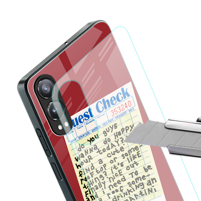 happy hour back phone cover | glass case for oneplus nord ce 4 lite