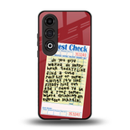 happy hour back phone cover | glass case for oneplus nord ce 4