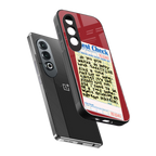 happy hour back phone cover | glass case for oneplus nord ce 4
