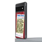 happy hour back phone cover | glass case for google pixel 6 pro