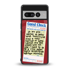 happy hour back phone cover | glass case for google pixel 7 pro