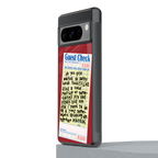 happy hour back phone cover | glass case for google pixel 8 pro