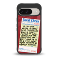 happy hour back phone cover | glass case for google pixel 9