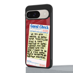 happy hour back phone cover | glass case for google pixel 9