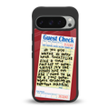 happy hour back phone cover | glass case for google pixel 9 pro xl