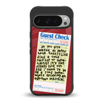 happy hour back phone cover | glass case for google pixel 9 pro xl