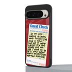 happy hour back phone cover | glass case for google pixel 9 pro xl