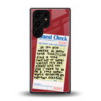 happy hour back phone cover | glass case for samsung galaxy s25 ultra