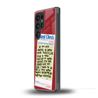 happy hour back phone cover | glass case for samsung galaxy s25 ultra