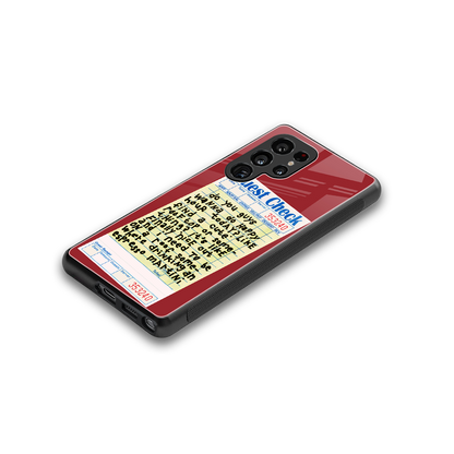 happy hour back phone cover | glass case for samsung galaxy s25 ultra