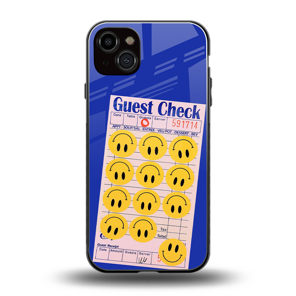 happy meals back phone cover | glass case for iphone 14 plus