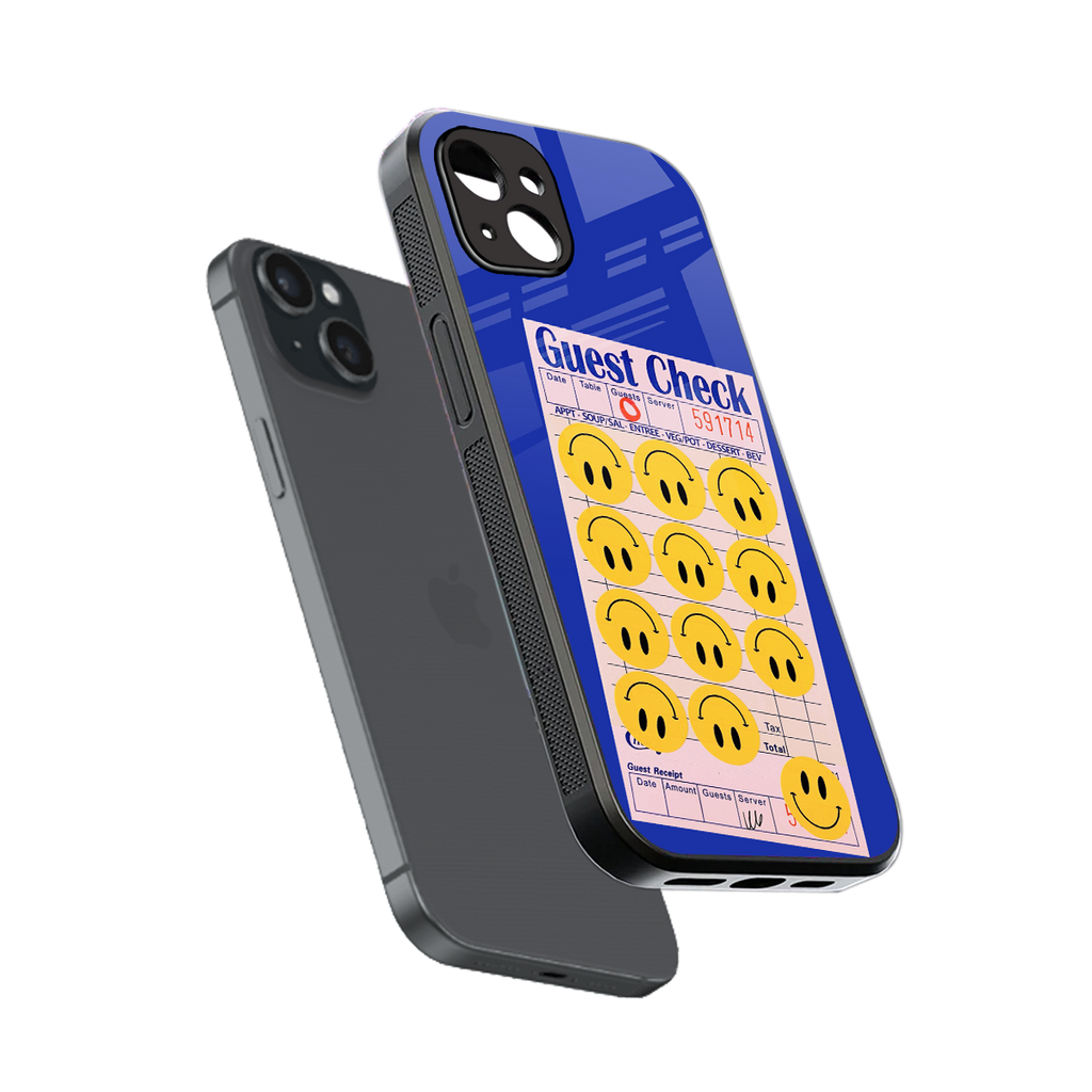 happy meals back phone cover | glass case for iphone 14 plus