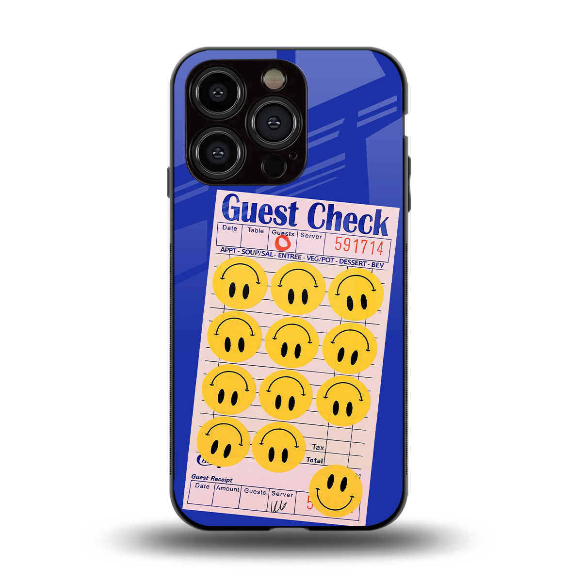 happy meals back phone cover | glass case for iphone 15 pro