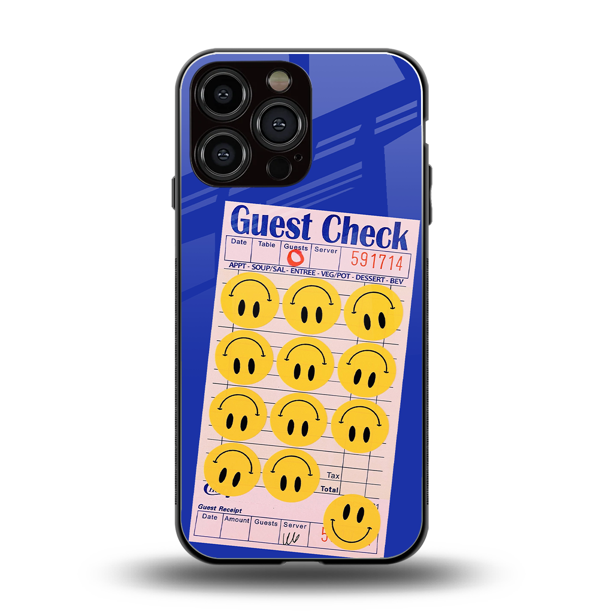 happy meals back phone cover | glass case for iphone 16 pro max