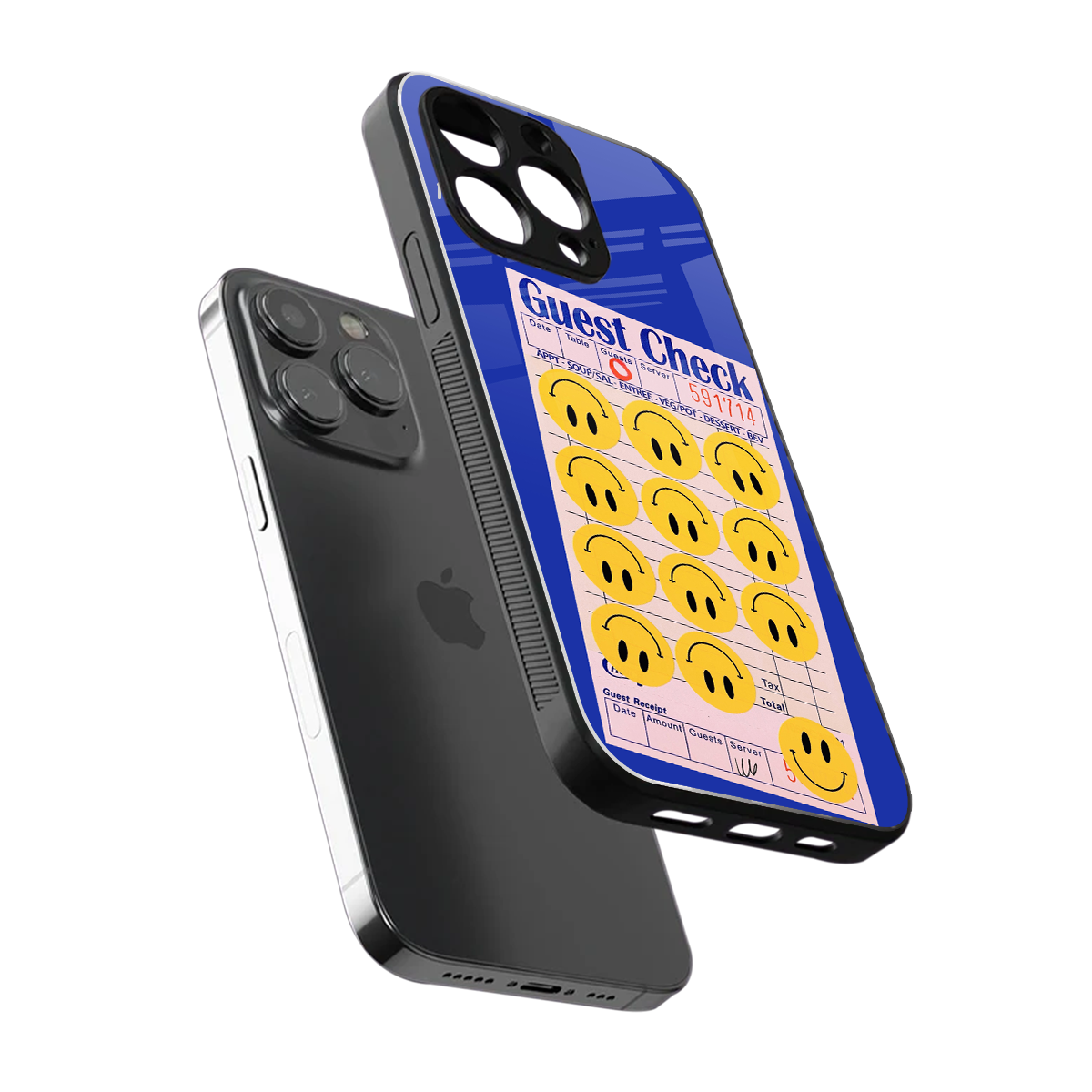 happy meals back phone cover | glass case for iphone 16 pro max