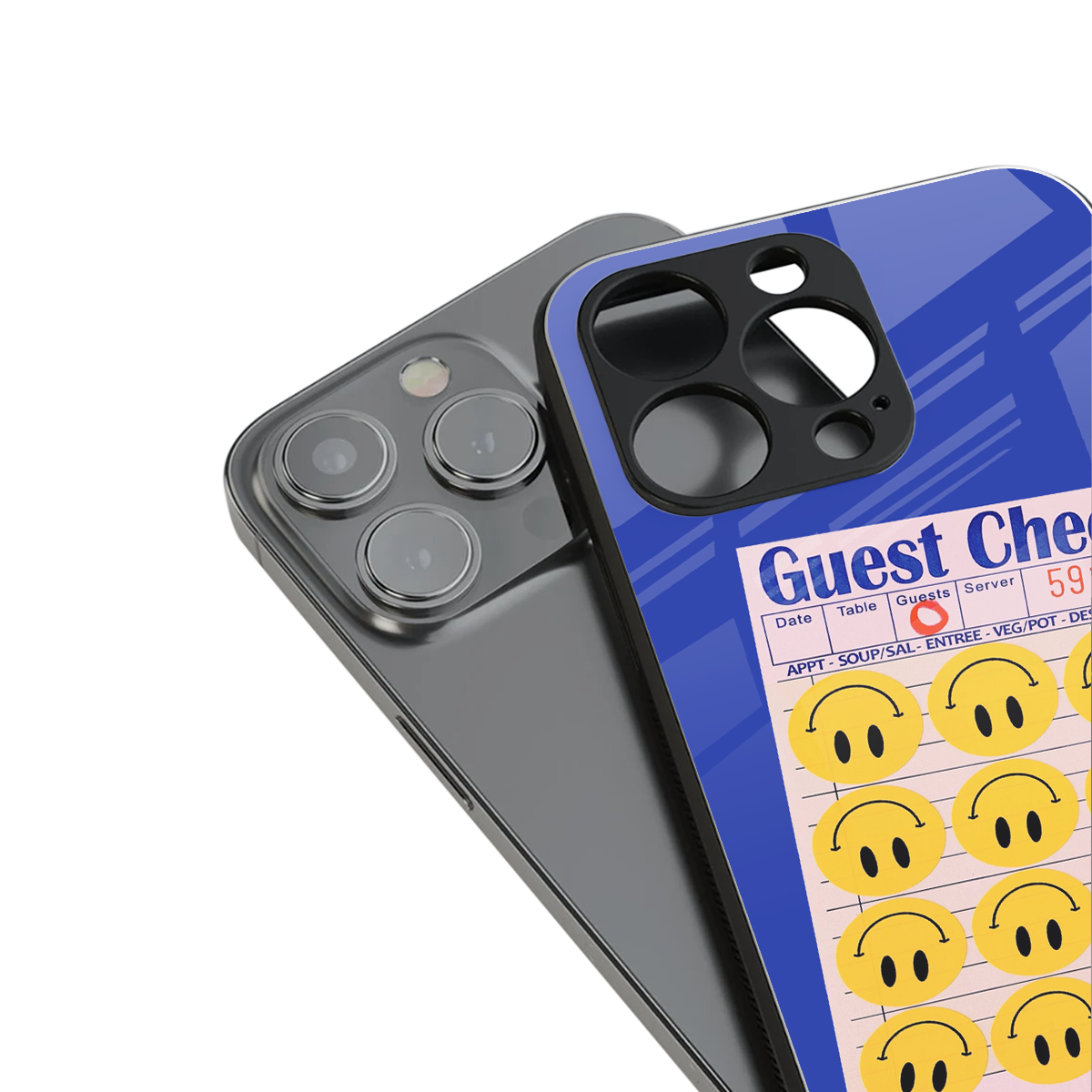 happy meals back phone cover | glass case for iphone 16 pro