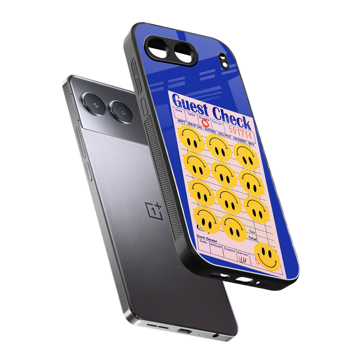 happy meals back phone cover | glass case for oneplus nord 4
