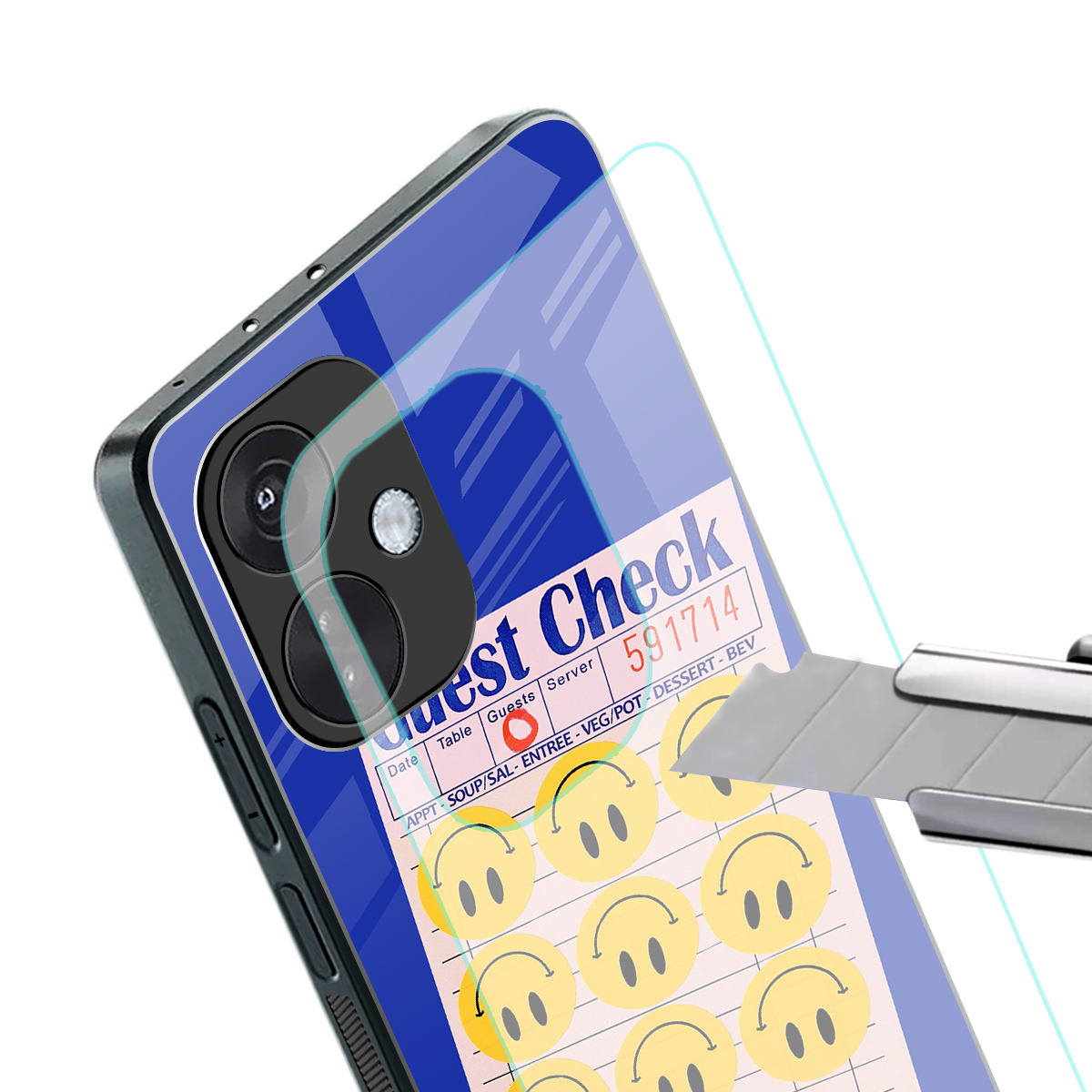 happy meals back phone cover | glass case for oneplus nord ce 3