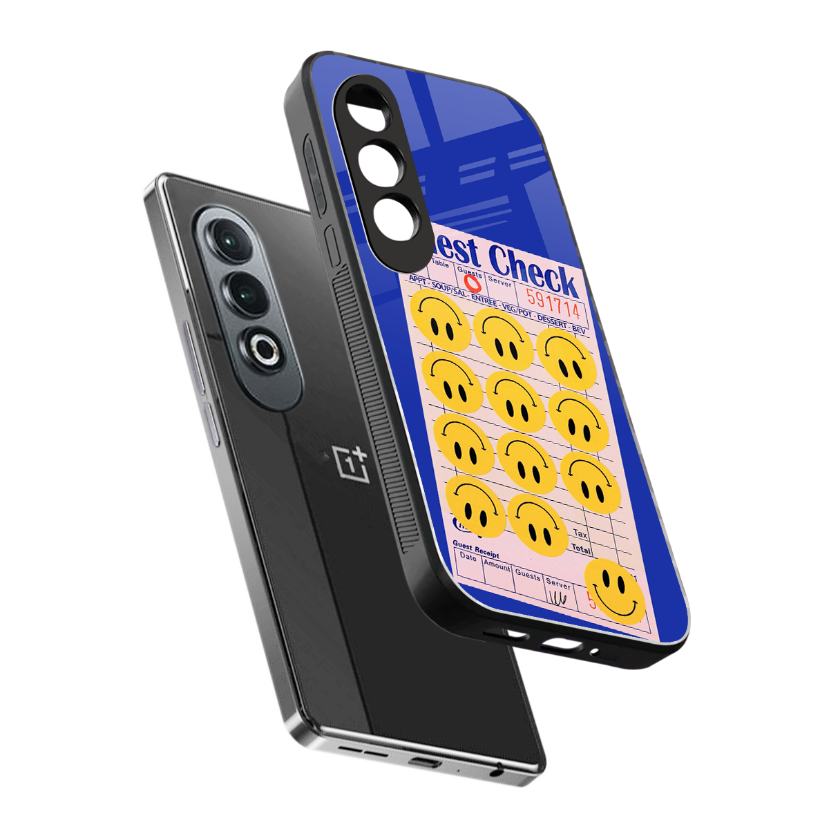 happy meals back phone cover | glass case for oneplus nord ce 4