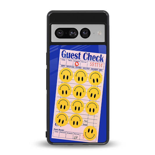 happy meals back phone cover | glass case for google pixel 7 pro