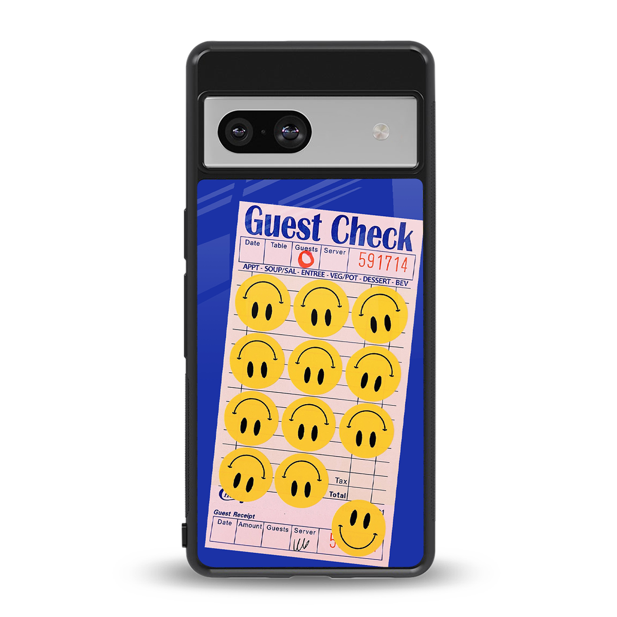 happy meals back phone cover | glass case for Google Pixel 7A