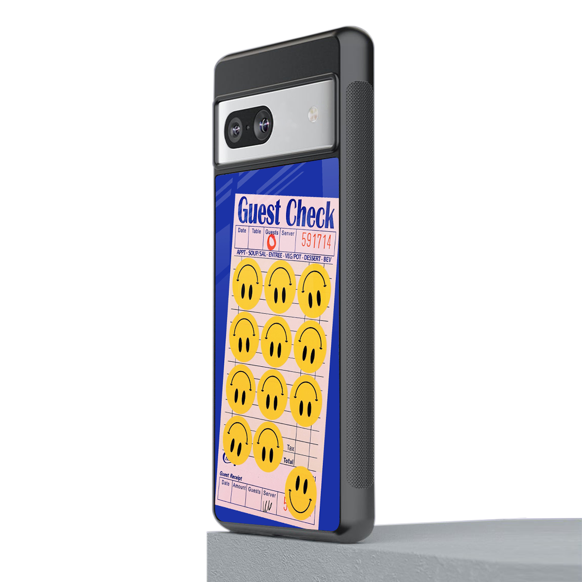 happy meals back phone cover | glass case for Google Pixel 7A