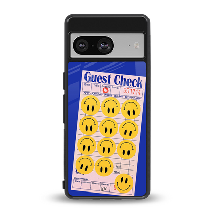 happy meals back phone cover | glass case for Google Pixel 8