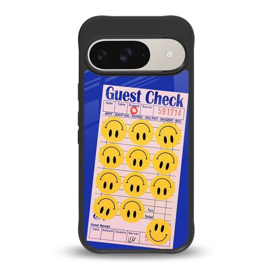 happy meals back phone cover | glass case for google pixel 9