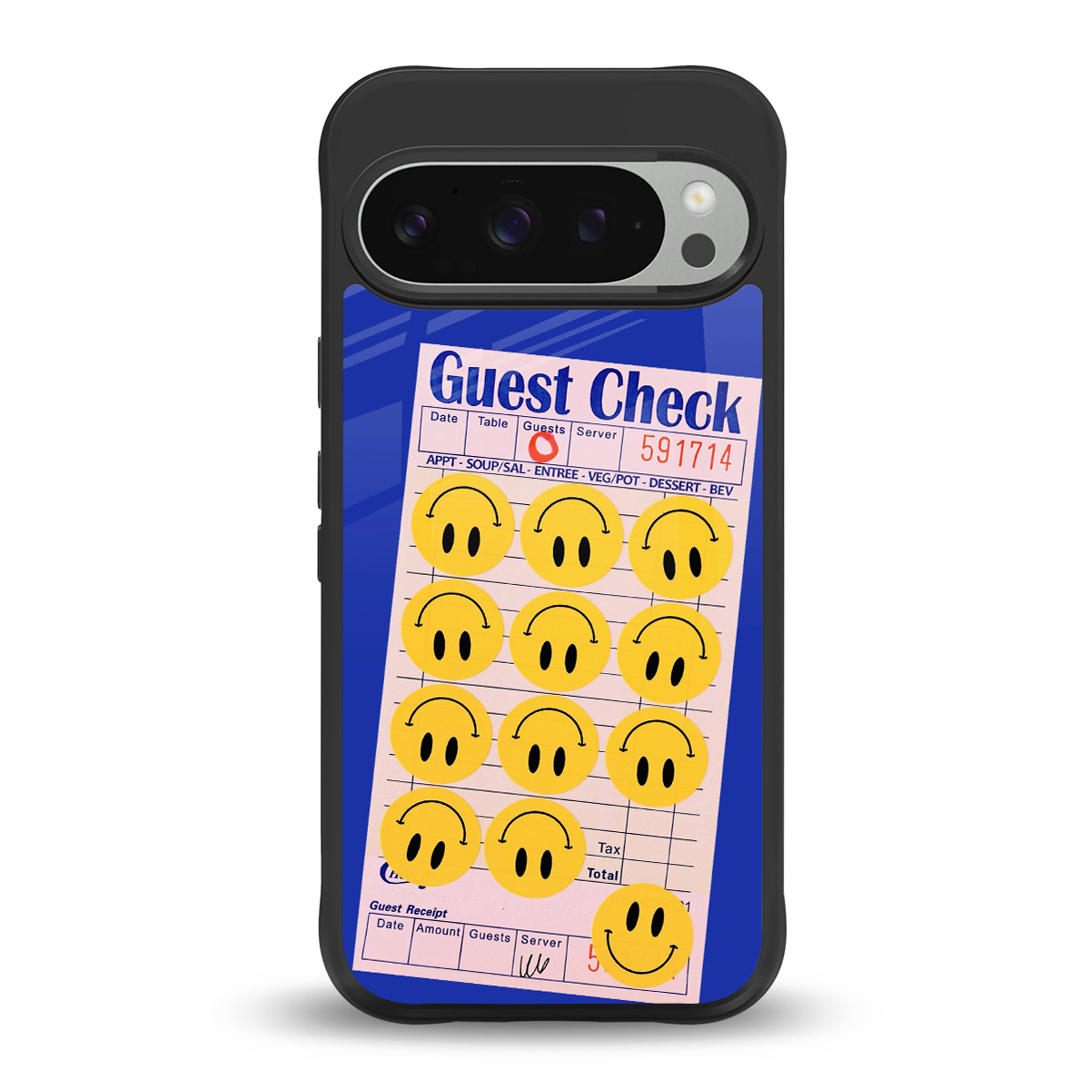happy meals back phone cover | glass case for google pixel 9 pro xl