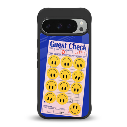 happy meals back phone cover | glass case for google pixel 9 pro xl