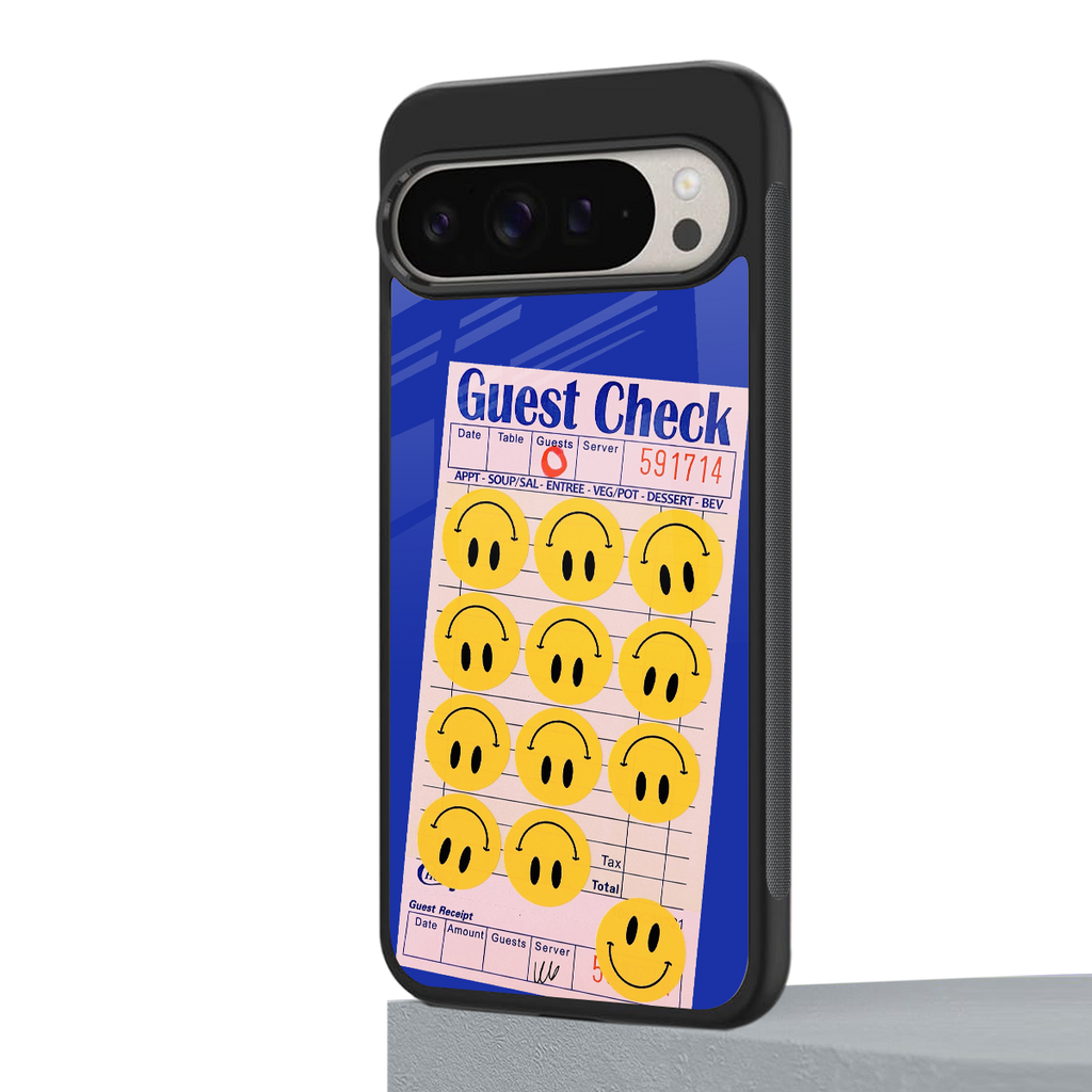 happy meals back phone cover | glass case for google pixel 9 pro