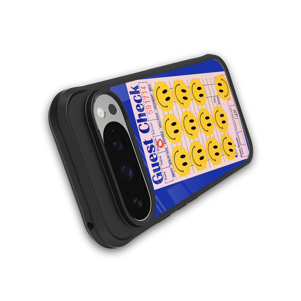 happy meals back phone cover | glass case for google pixel 9 pro