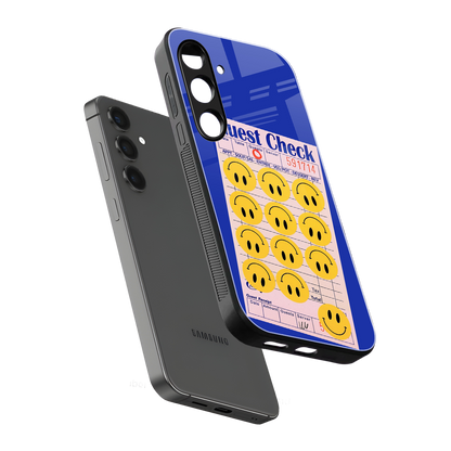 happy meals back phone cover | glass case for samsung galaxy s24 fe